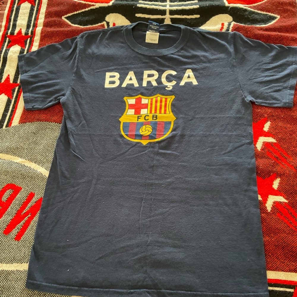 Barça FCB Navy T-Shirt small